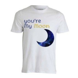 T-shirt You're my moon