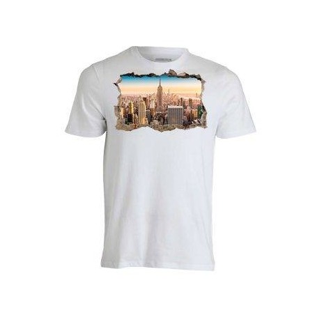 T-shirt - New York City wall