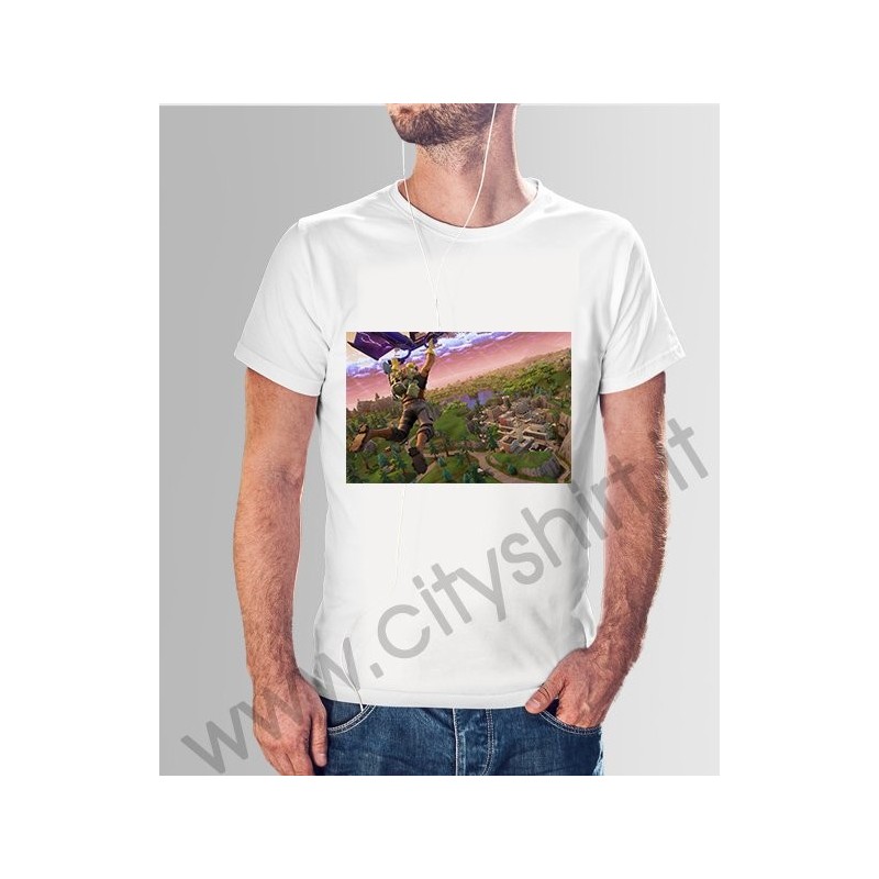 T-shirt Atterraggio Fortnite