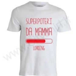 T-shirt Superpoteri da mamma