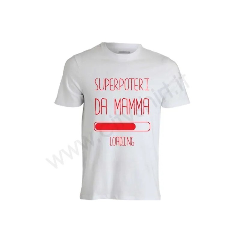 T-shirt Superpoteri da mamma