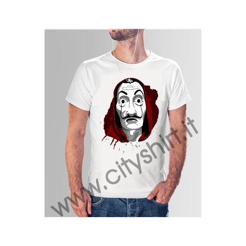 T-shirt Casa di carta Mask