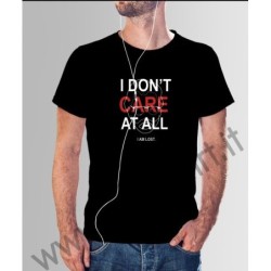 T-shirto I dn't care at all (Casa di carta)