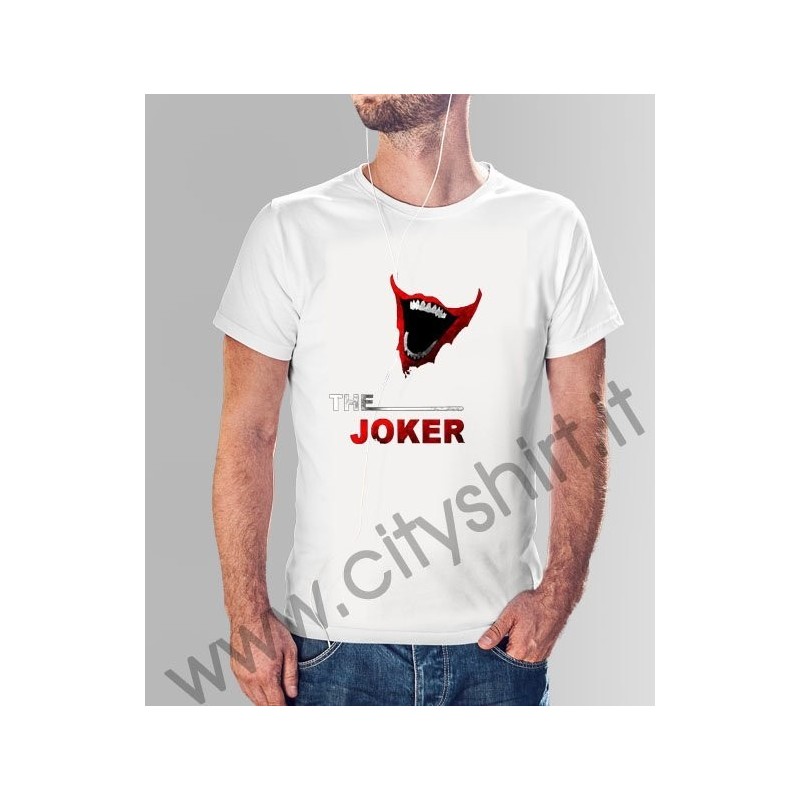 La T-shirt joker smile