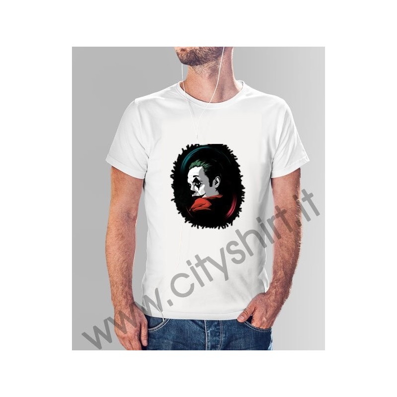 La T-shirt joker volto