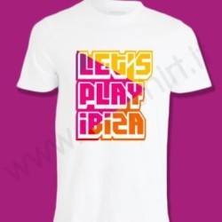 T-shirt Let's Play Ibiza