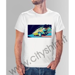 La T-shirt DeLorean Time Machine 2