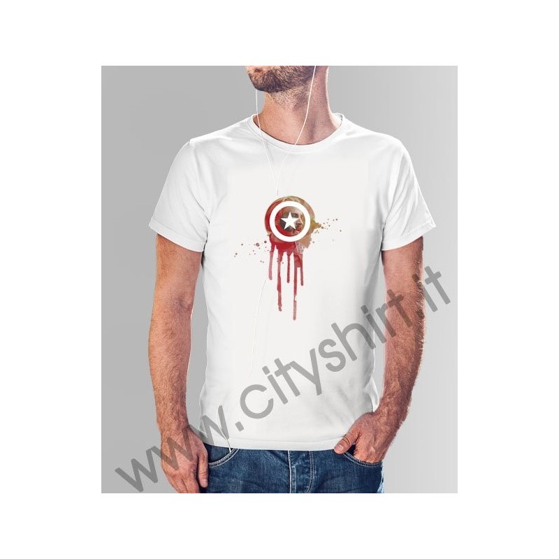 La T-shirt Capitan America Marvel