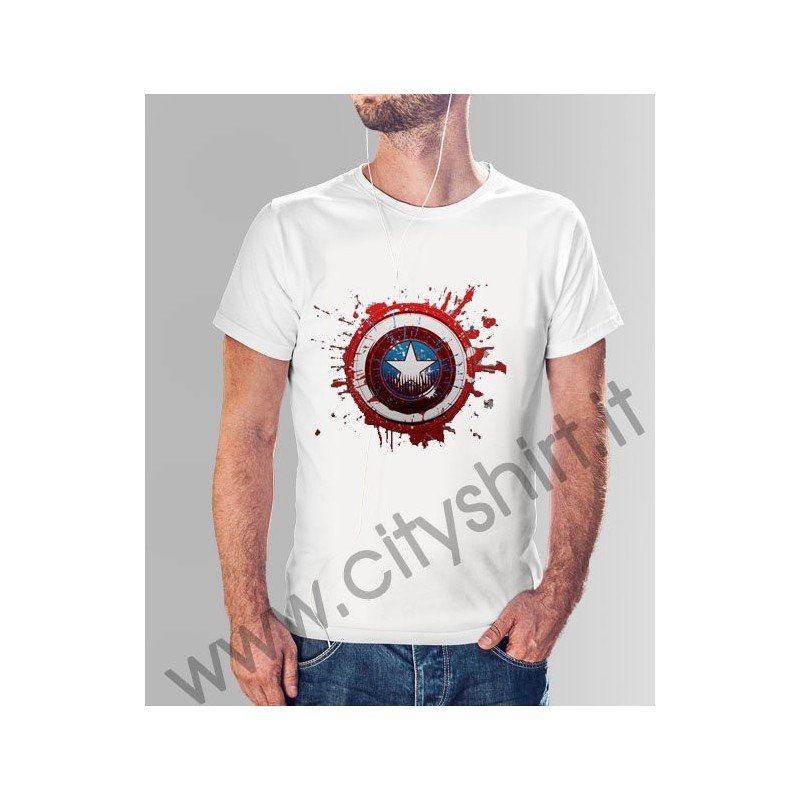 La T-shirt Capitan America Marvel 2