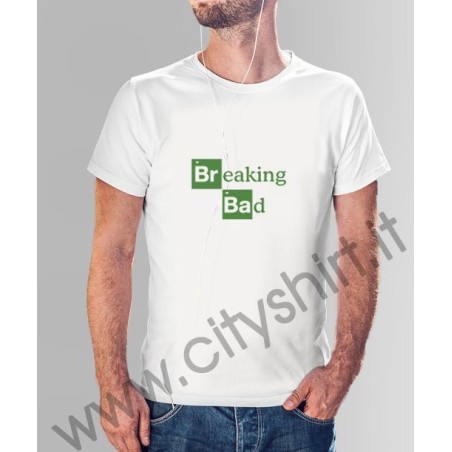 La T-shirt Breaking Bad scritta