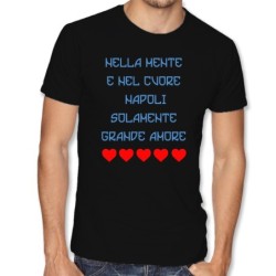 T-Shirt Napoli unico amore