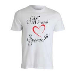 T-shirt Mi vuoi Sposare