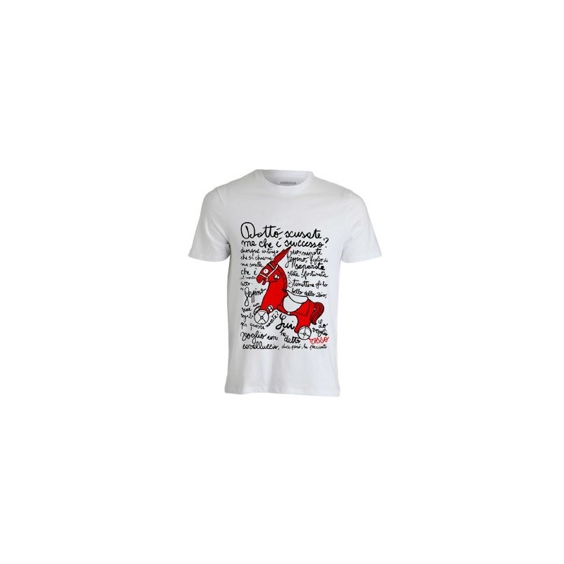 T-shirt Cavalluccio rosso