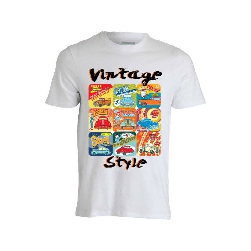 T-shirt Vintage Style