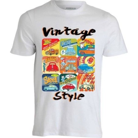 T-shirt Vintage Style