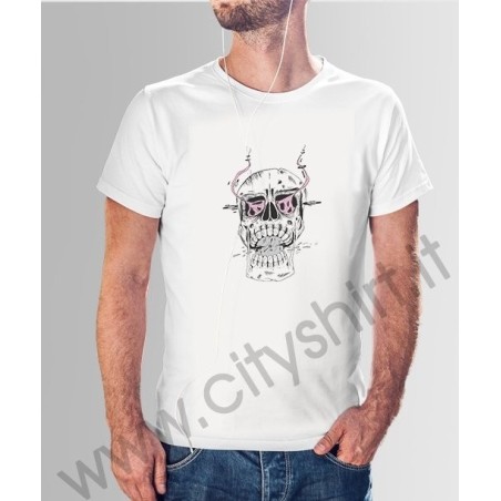 T-Shirt teschio_space