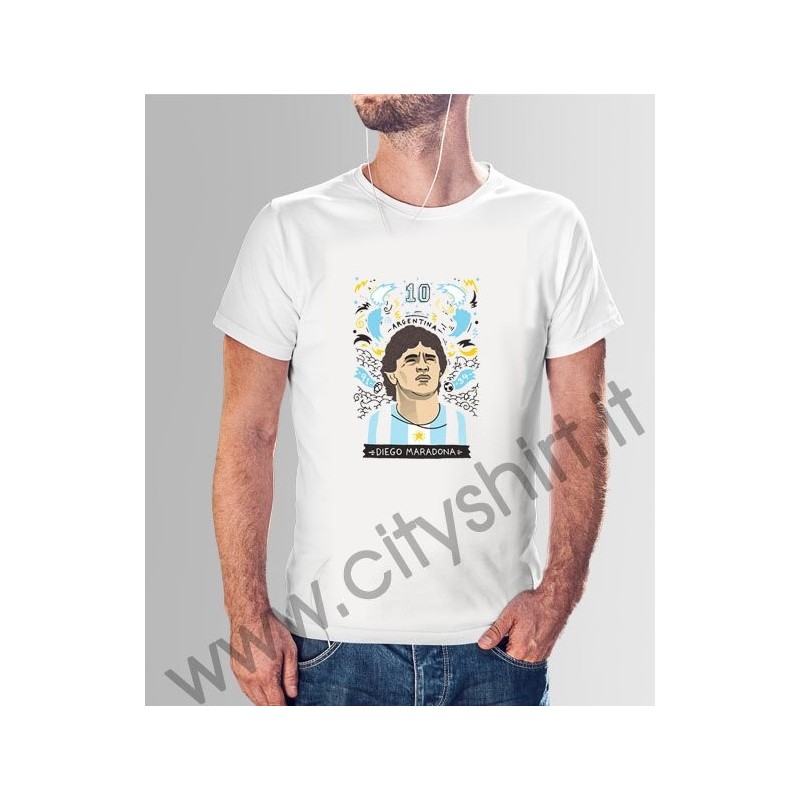 La T-shirt DiegoMaradona-16