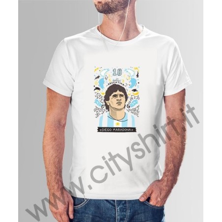 La T-shirt DiegoMaradona-16