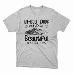 T-shirt  Difficult Roads