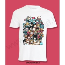 T-shirt Supereroi Cartoon