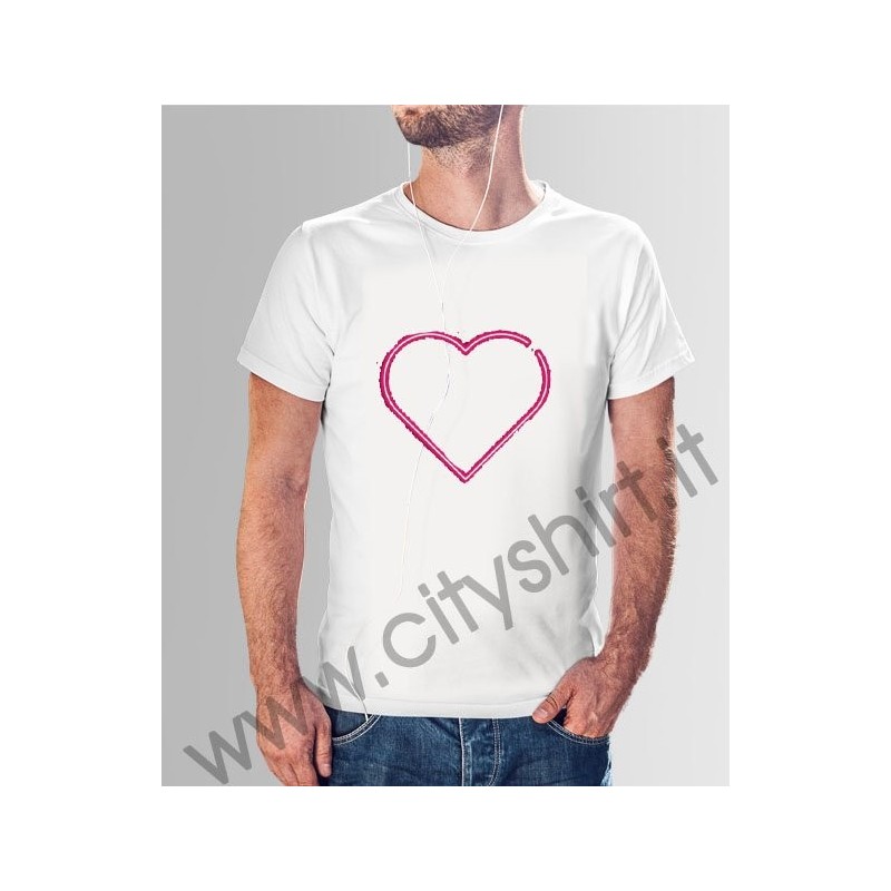 La T-shirt San Valentino Cuore