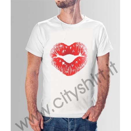 La T-shirt San Valentino bacio