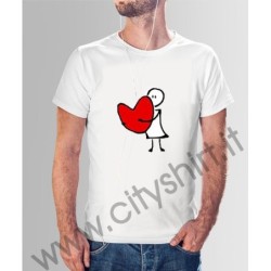 La T-shirt San Valentino Heart 3