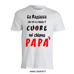 T-shirt La ragazza che mi ha rubato il cuore