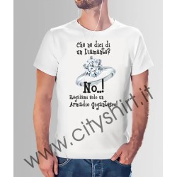 T-shirt Che ne dici di un diamante