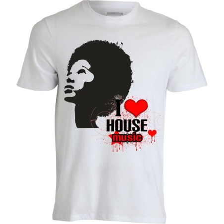 La t-shirt i love house