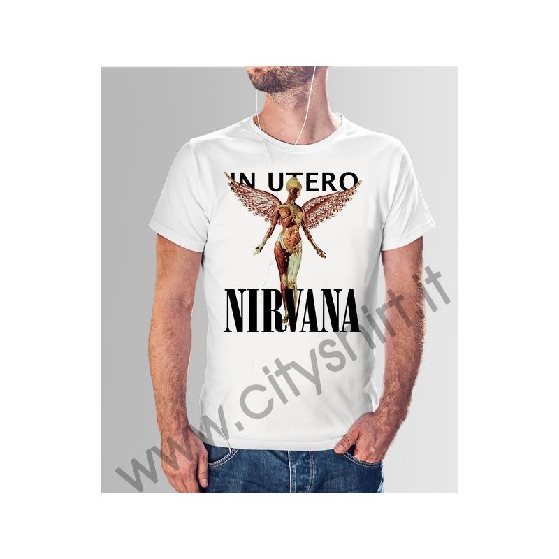 La t-shirt in Utero Nirvana