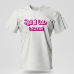 T-shirt Barbie Personalizzata