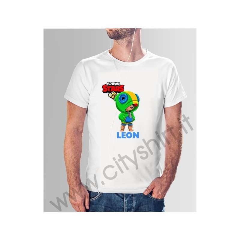 T-Shirt Brawl Stars Leon