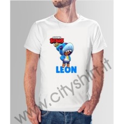 T-Shirt Brawl Stars Shark Leon