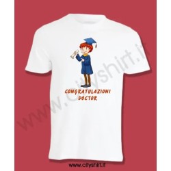 T-shirt Congratulazioni Doctor 2